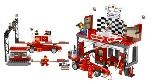 LEGO 8672 Ligne d'arrivée Ferrari - prix | Brick Broker