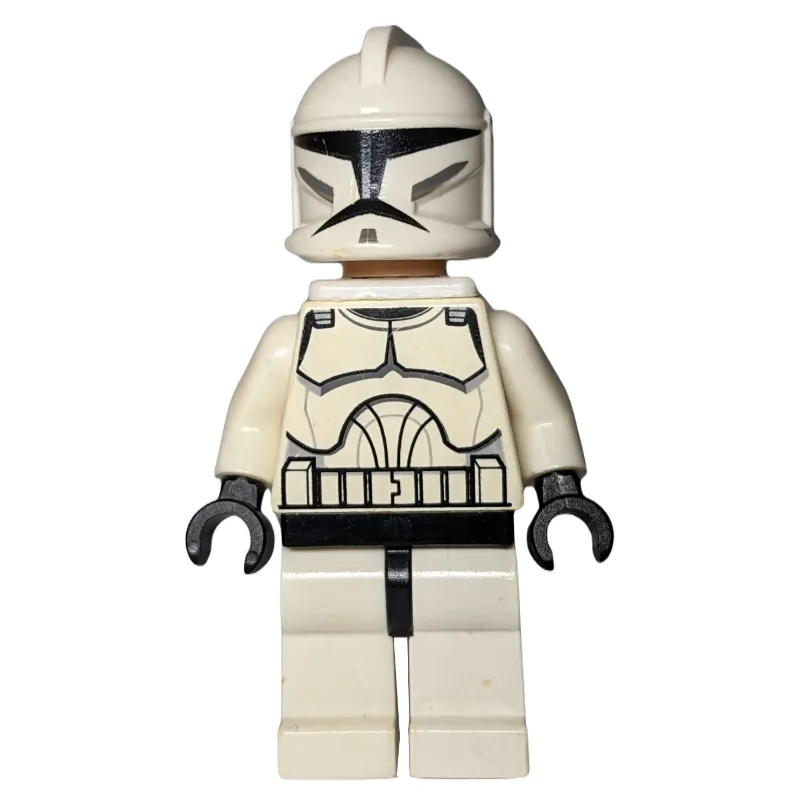 Clone Trooper, Phase I Armor, Brown Eyes, Jet… — minifigurine LEGO | Brick Broker