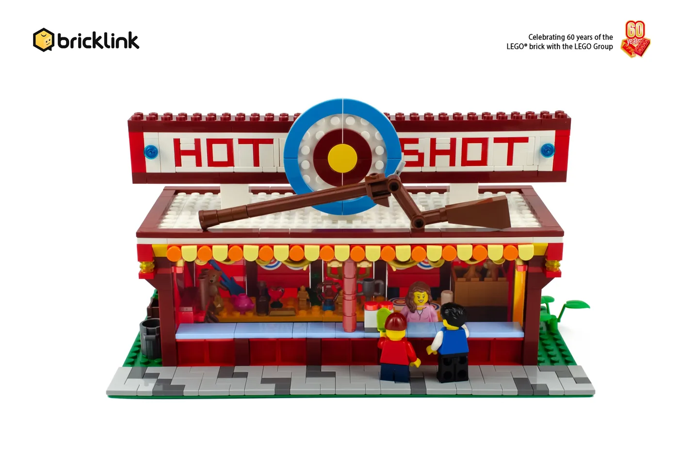 BrickLink 19010 Voiture de Course Carnaval - prix | Brick Broker