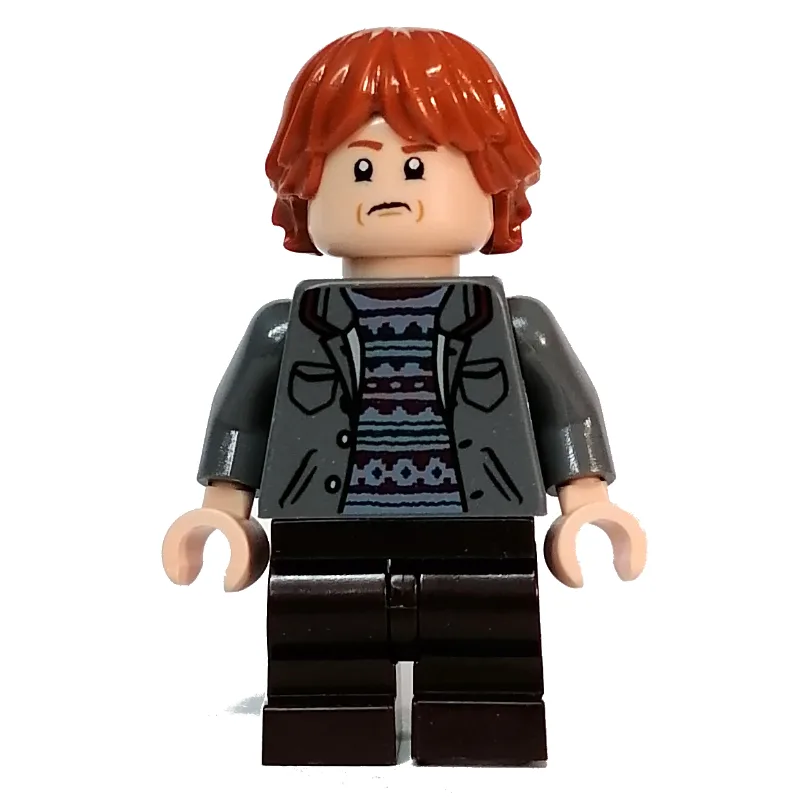 Ron Weasley, Dark Bluish Gray Jacket, Medium… — minifigurine LEGO | Brick Broker