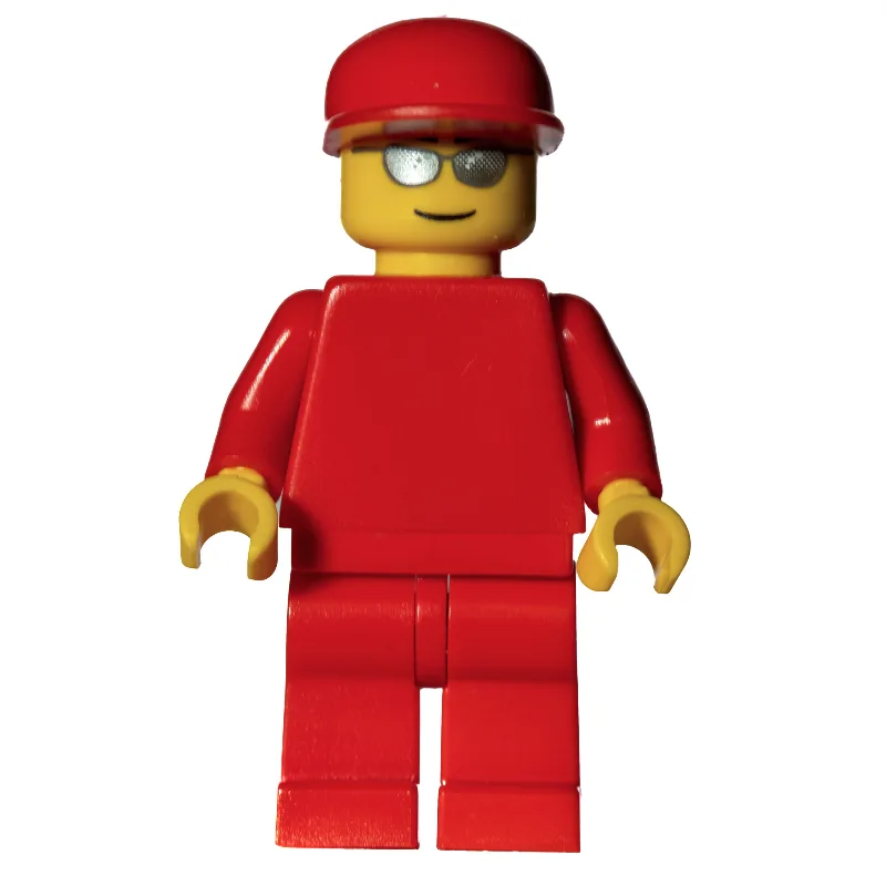 Engineer, Ferrari, Sunglasses, Yellow Hands — minifigurine LEGO | Brick Broker
