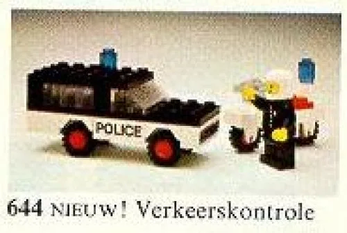 LEGO 644 Patrouille mobile de police - prix | Brick Broker