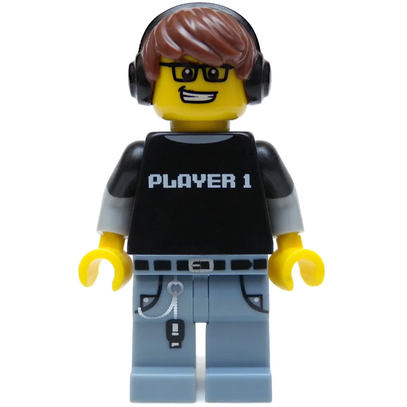 Video Game Guy (CMF) — dans quels sets LEGO ? (fig-000089) | Brick Broker