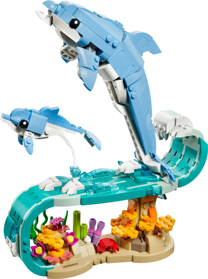 LEGO 31385 Animaux marins : Magnifiques dauphins - prix | Brick Broker
