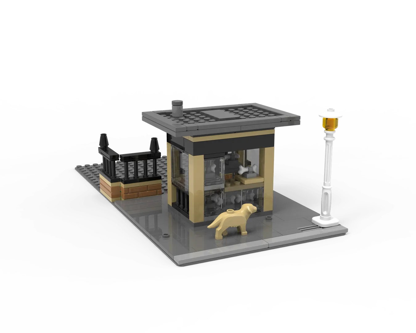LEGO Présentoir à Perruques Modulaire (EG00114-1) - prix | Brick Broker