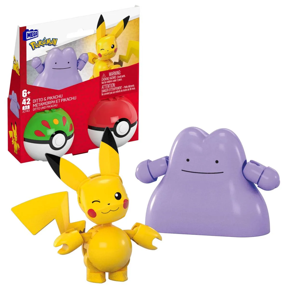 Mattel MEGA Pokémon™ Pokéré Ball 2-Pack (JCT43) - prix | Brick Broker