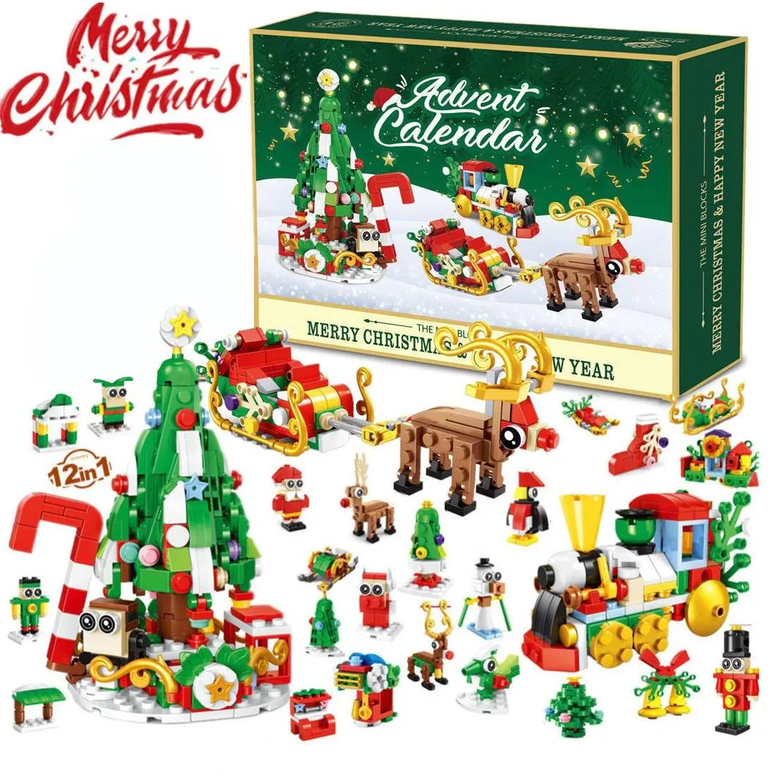 LesDiy Calendrier de l'Avent de Noël Boîte Mystère (LESDIY-4904154) - prix | Brick Broker