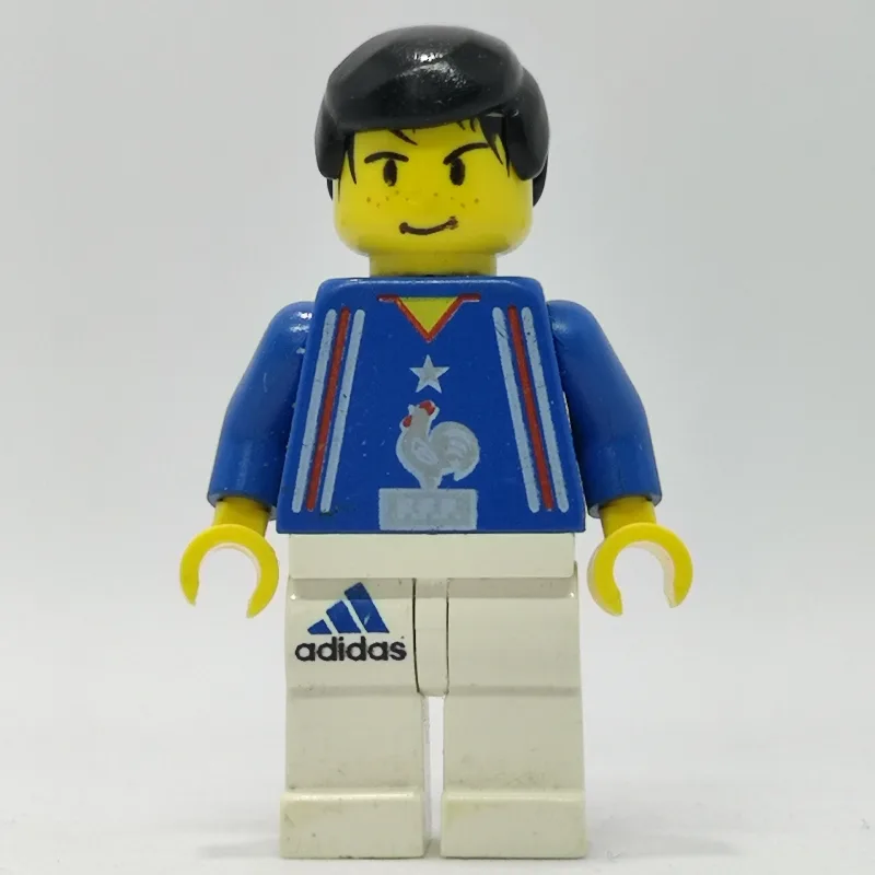 Soccer Player Blue Torso, White Legs 1 — dans quels sets LEGO ? (fig-006773) | Brick Broker