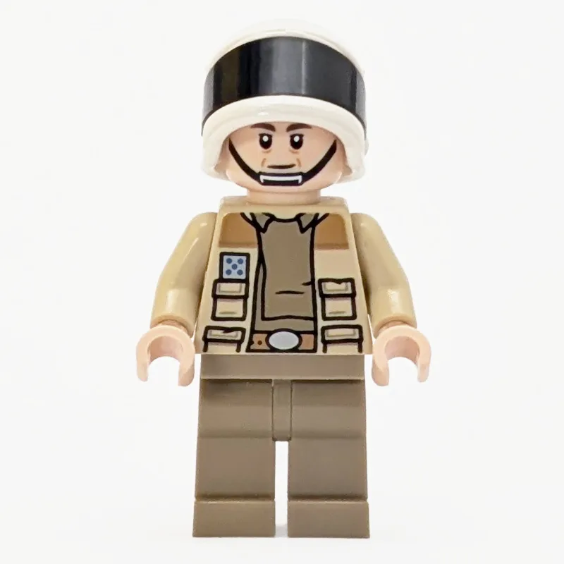 Captain Antilles, Dark Tan Undershirt, Dual S… — minifigurine LEGO | Brick Broker