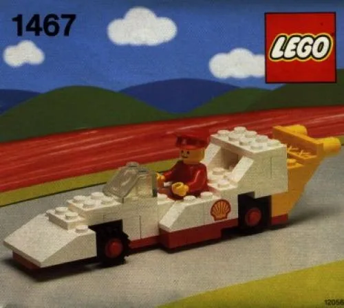LEGO 1467 Voiture de course Shell - prix | Brick Broker