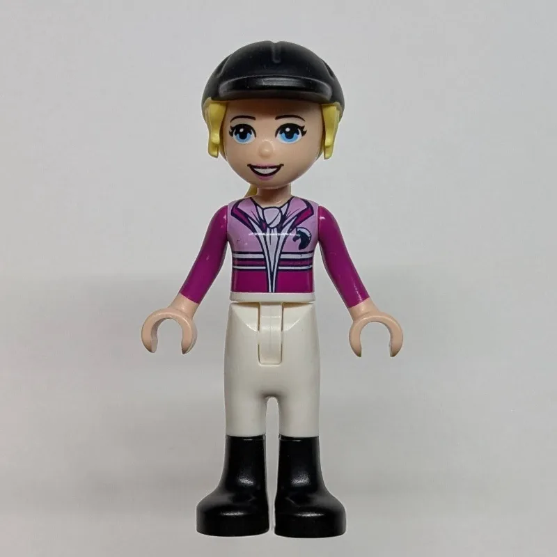 Stephanie - Magenta/Bright Pink Torso, White… — minifigurine LEGO | Brick Broker