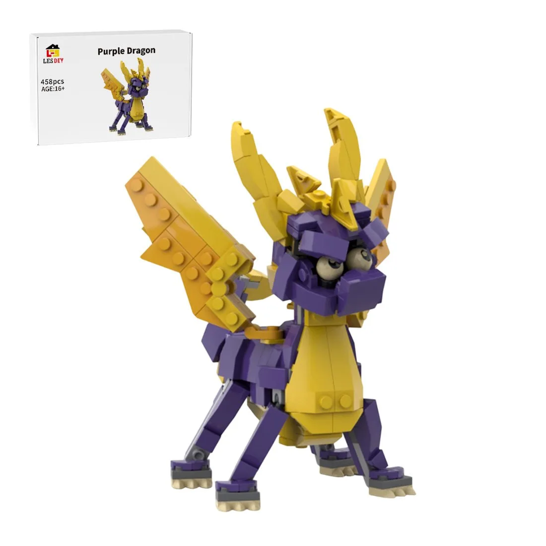 LesDiy Dragon violet (LESDIY-3744678) - prix | Brick Broker