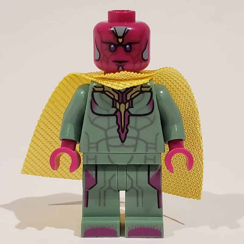 Vision with Yellow Cape — dans quels sets LEGO ? (fig-002206) | Brick Broker
