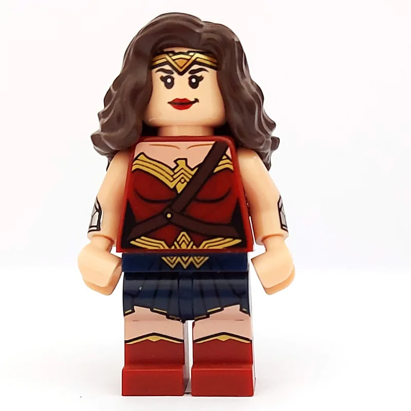 Wonder Woman with Dark Brown Hair (DCEU) — minifigurine LEGO | Brick Broker
