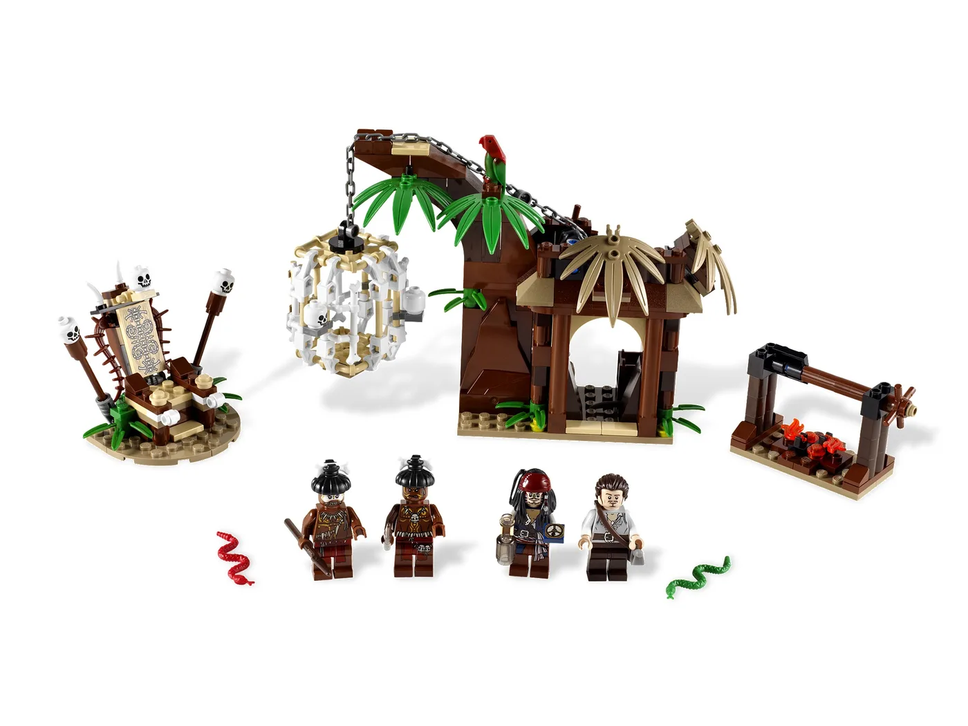 LEGO 4182 L'Échappée du Cannibale - prix | Brick Broker