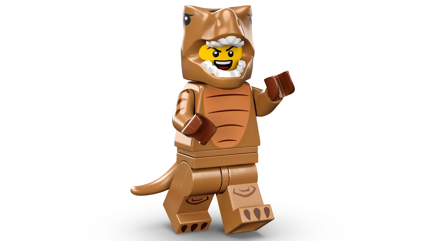 LEGO 71037 Fan déguisé en T-Rex - prix et où acheter | Brick Broker