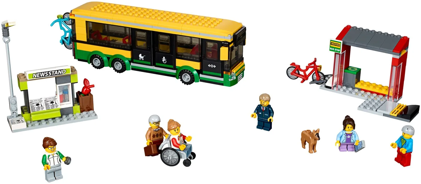 LEGO 60154 La gare routière - prix et où acheter | Brick Broker