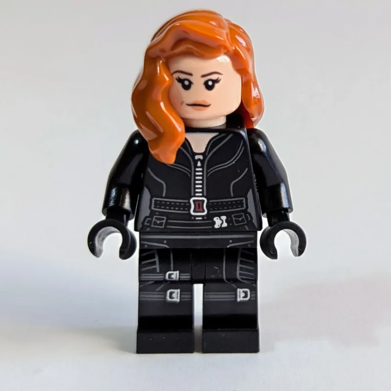 Black Widow, Black Jumpsuit, Printed Legs (85… — minifigurine LEGO | Brick Broker