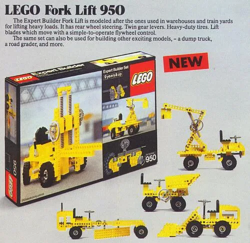LEGO 950 Chariot Élévateur - prix et où acheter | Brick Broker