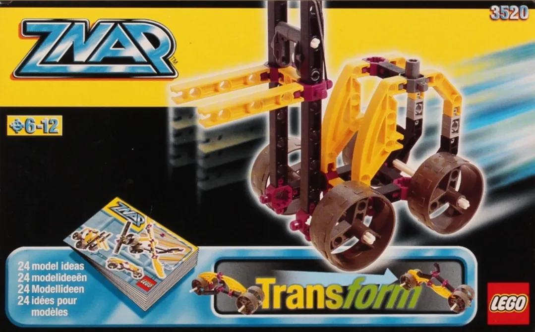 LEGO 3520 Chariot élévateur - prix et où acheter | Brick Broker