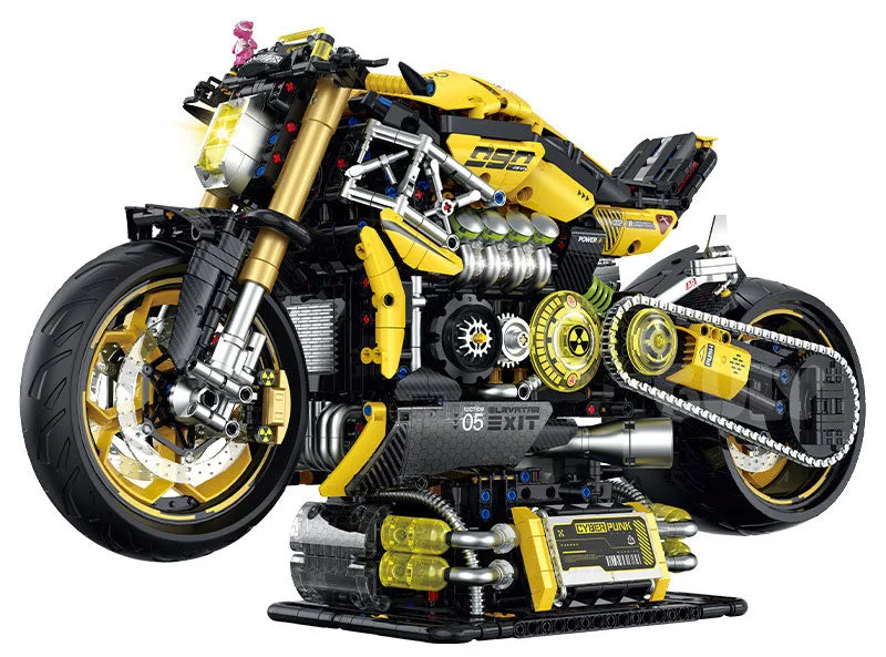 JIESTAR Kit de modèle de moto GULY 1:5 Power Cruiser Technic (JS-60519) - prix | Brick Broker