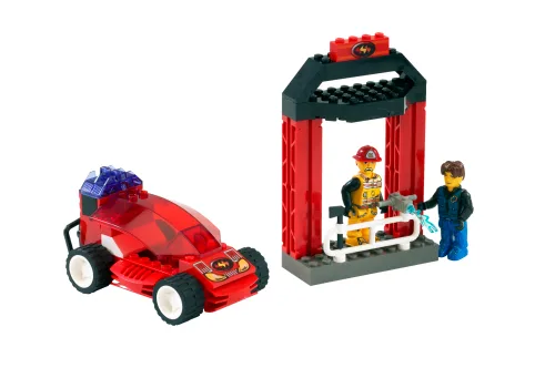LEGO 4621 Station Red Flash de Jack Stone - prix | Brick Broker