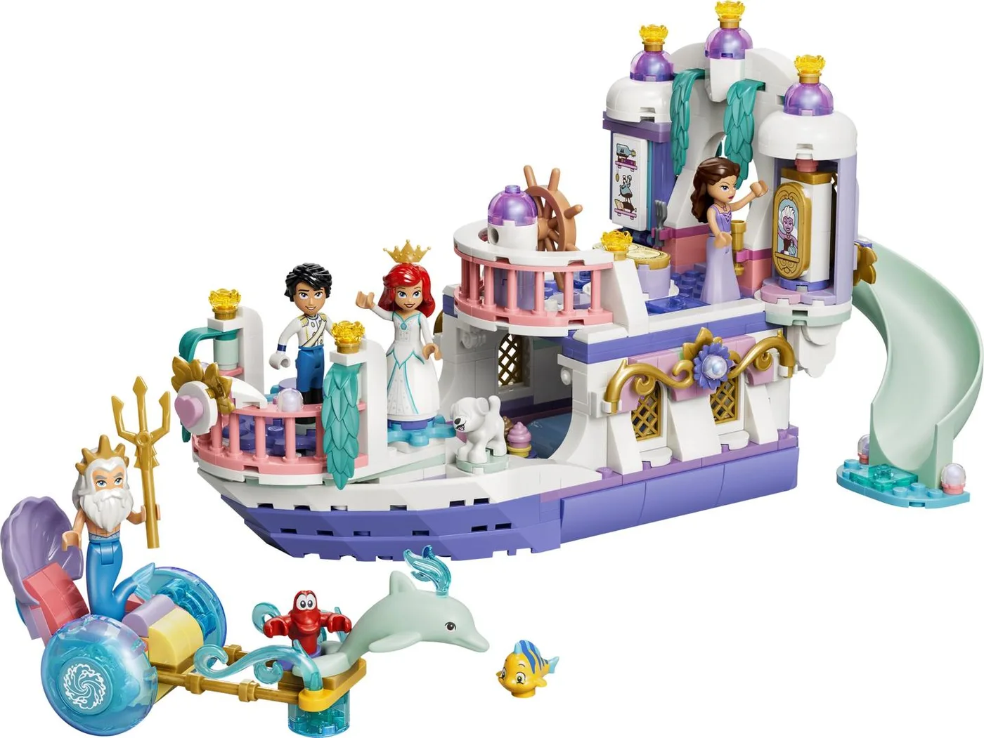 LEGO 43299 Bateau de mariage royal d'Ariel - prix | Brick Broker