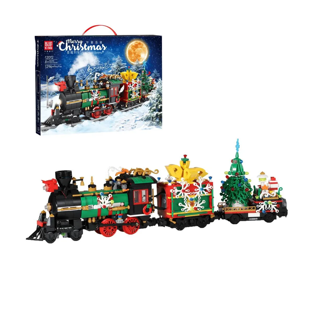 Mould King Train de Noël (MOU-12012) - prix | Brick Broker