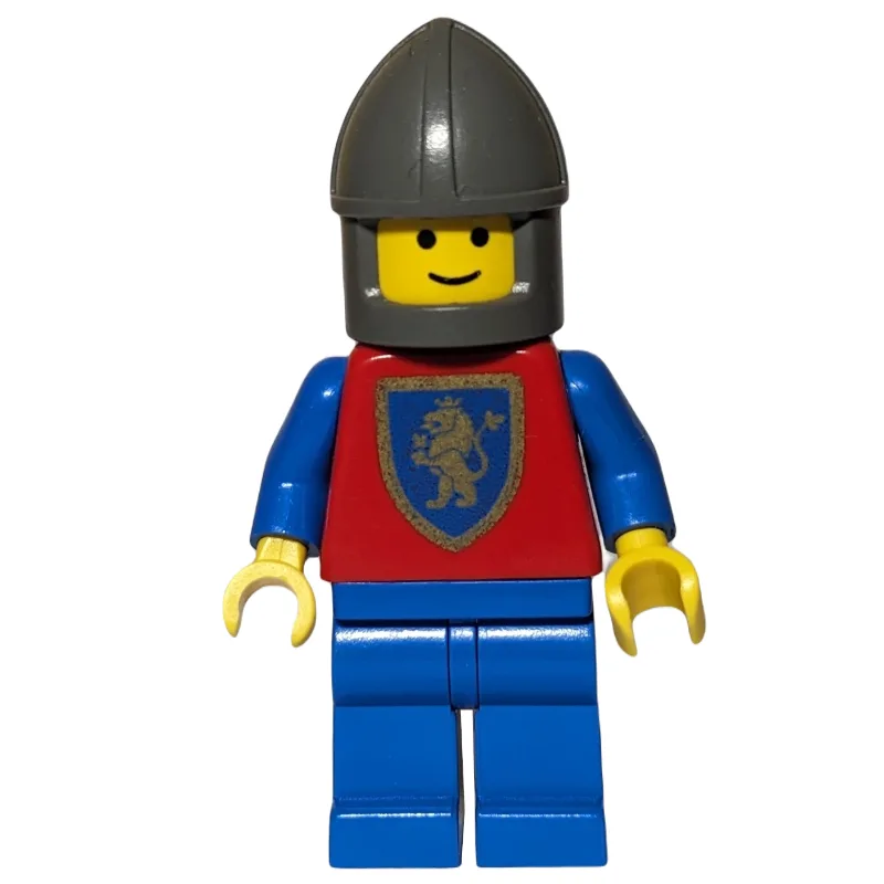 Knight (Crusader Lion) - Blue Legs and Hips,… — minifigurine LEGO | Brick Broker