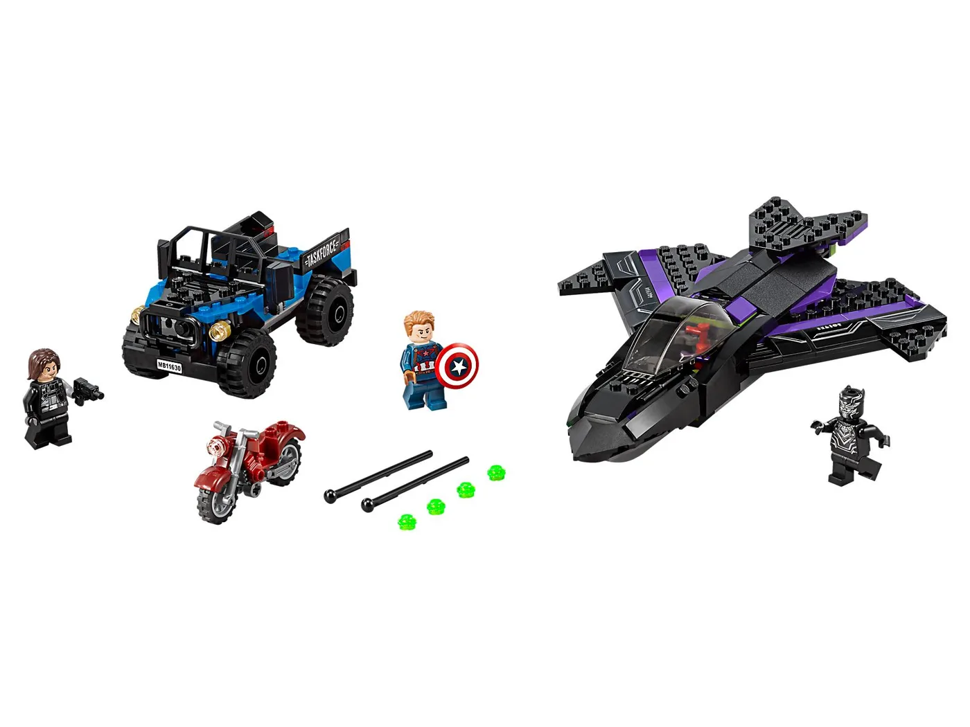 LEGO 76047 Poursuite de Black Panther - prix | Brick Broker
