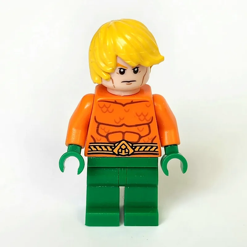 Aquaman, Short Yellow Hair (3626b Head) — minifigurine LEGO | Brick Broker