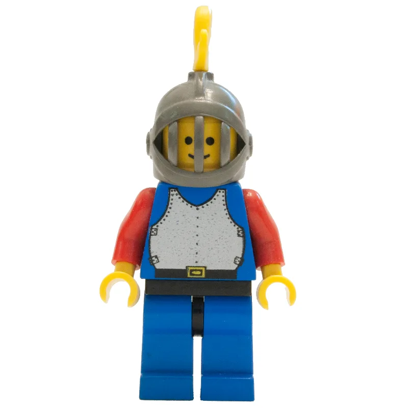 Knight (Breastplate on Blue) - Blue Legs, Dar… — minifigurine LEGO | Brick Broker