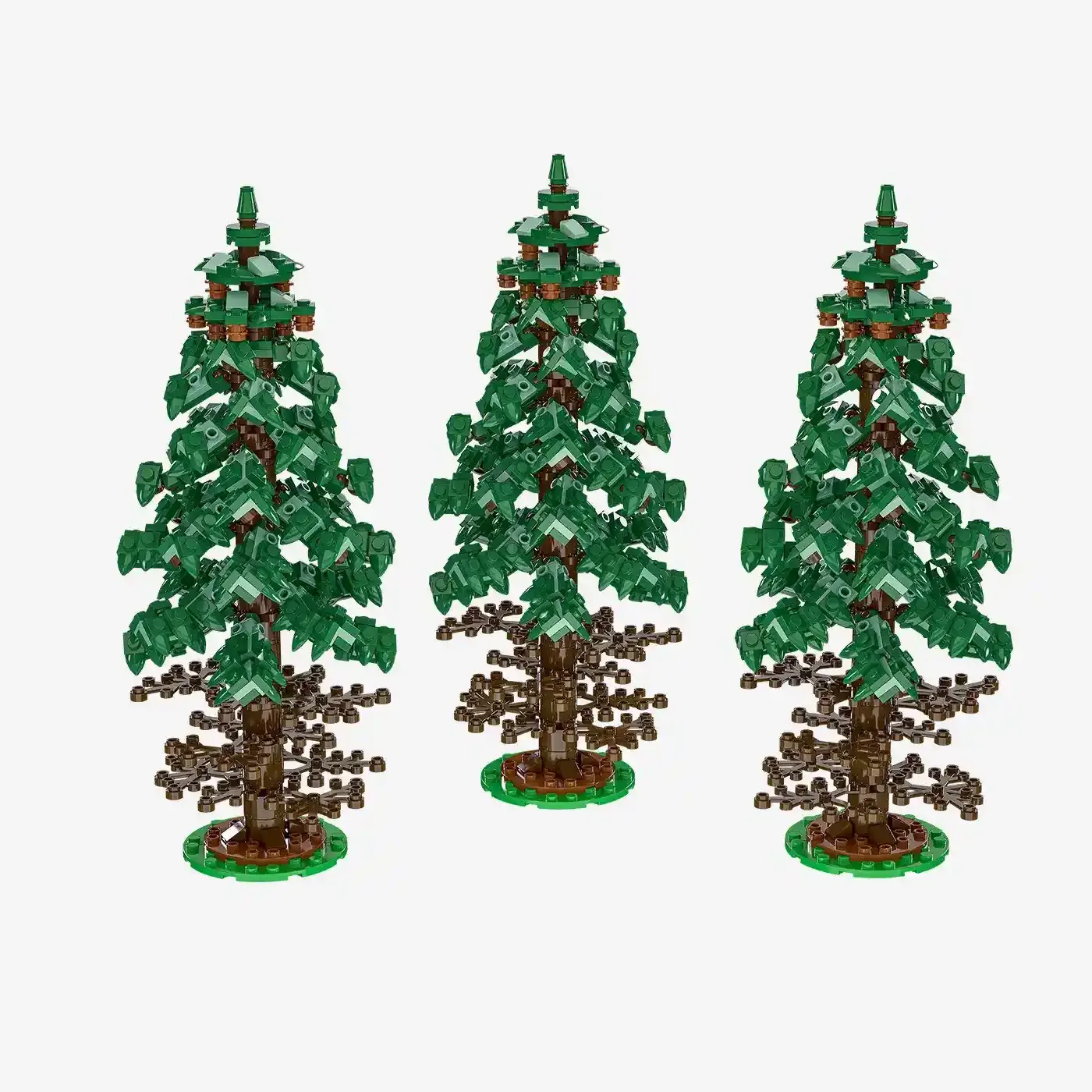 BlueBrixx Sapins, lot de 3 (BB-110185) - prix | Brick Broker