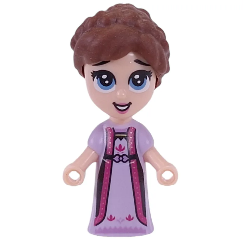 Queen Iduna - MicroDoll, Lavender Dress — minifigurine LEGO | Brick Broker