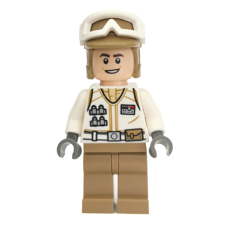 Rebel Trooper in Hoth Uniform, Dark Tan Hat,… — minifigurine LEGO | Brick Broker