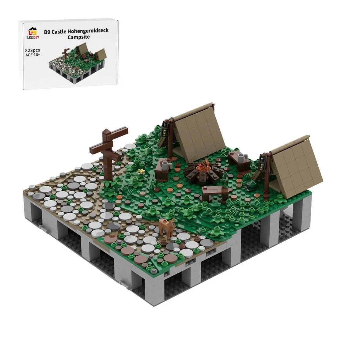 LesDiy Château B9 Hohengeroldseck (LESDIY-3626171) - prix | Brick Broker
