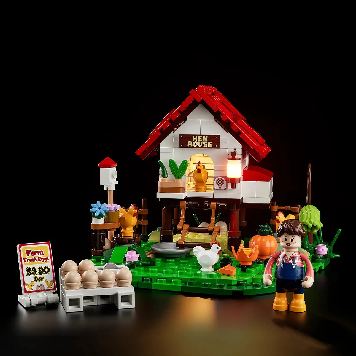Lumibricks Poulailler (LUMI-F9034) - prix | Brick Broker