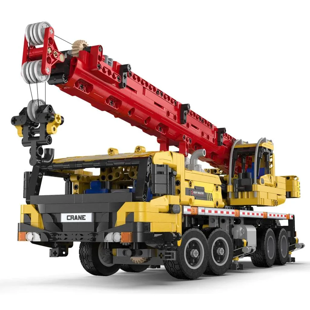CaDA Camion-grue fonctionnel (C61081W) - prix | Brick Broker