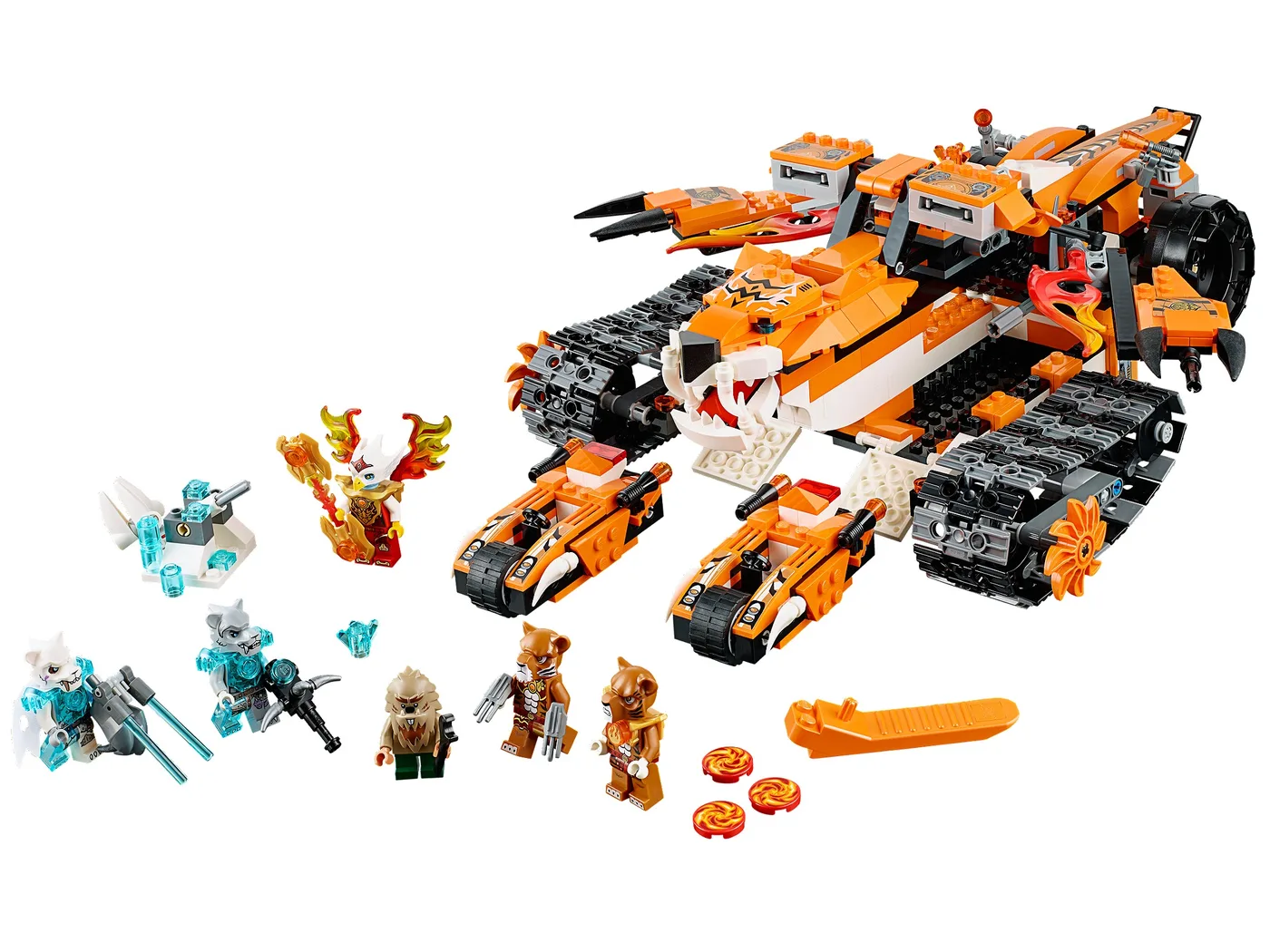 LEGO 70224 Commande Mobile du Tigre - prix | Brick Broker