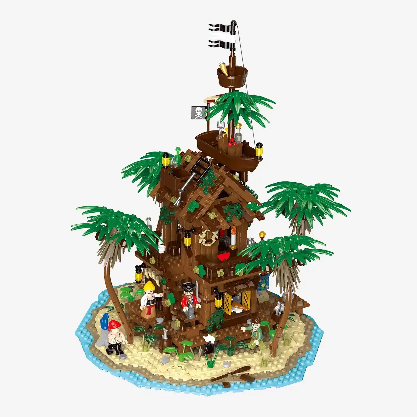 BlueBrixx Légendes de Treasure Coast - Taverne du port (BB-109700) - prix | Brick Broker