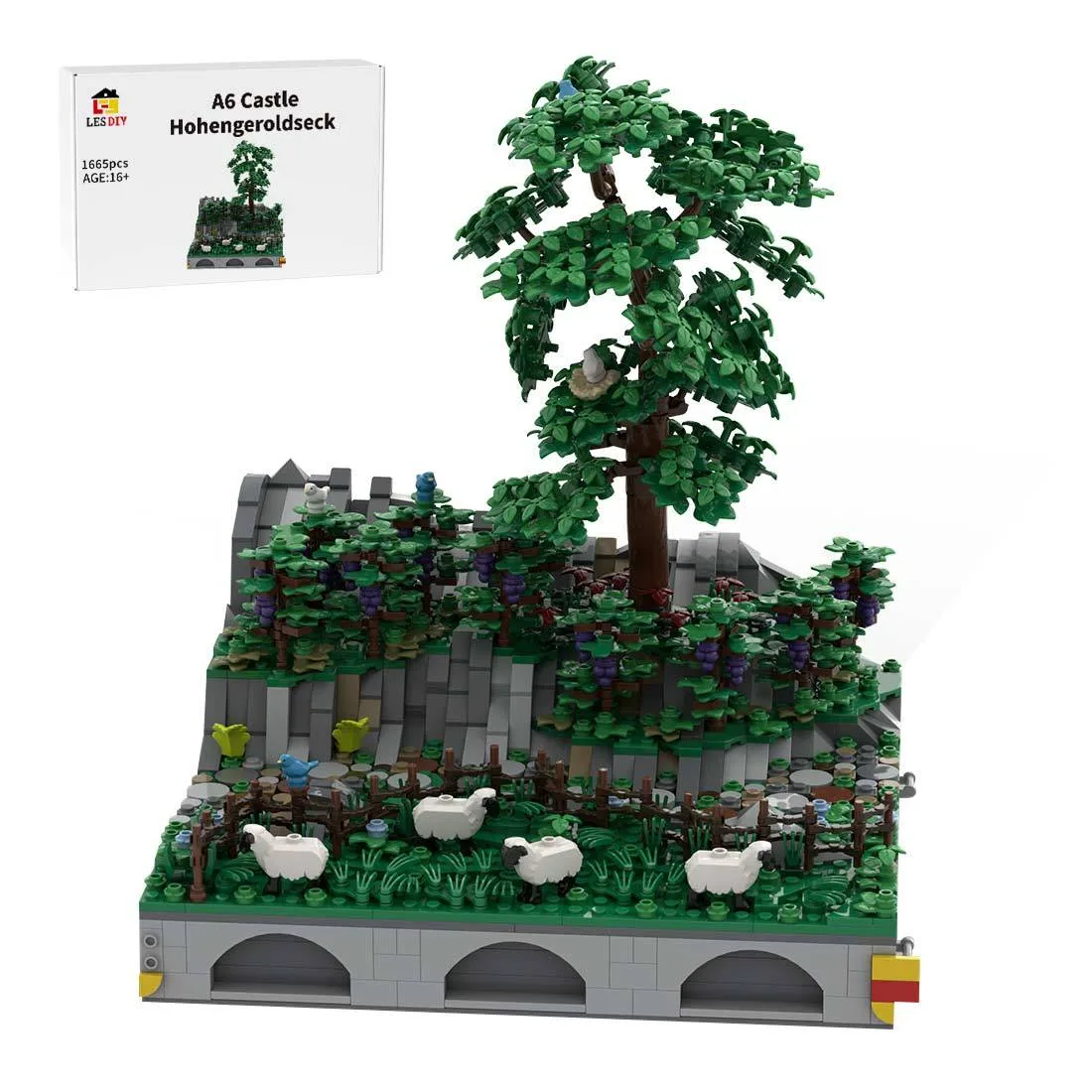 LesDiy Château A6 Hohengeroldseck (LESDIY-3626155) - prix | Brick Broker