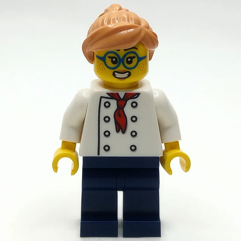 Pizza Chef, Dark Azure Glasses — dans quels sets LEGO ? (fig-013947) | Brick Broker