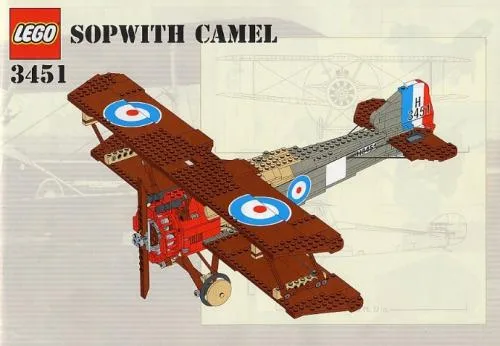 LEGO 3451 Sopwith Camel - prix et où acheter | Brick Broker