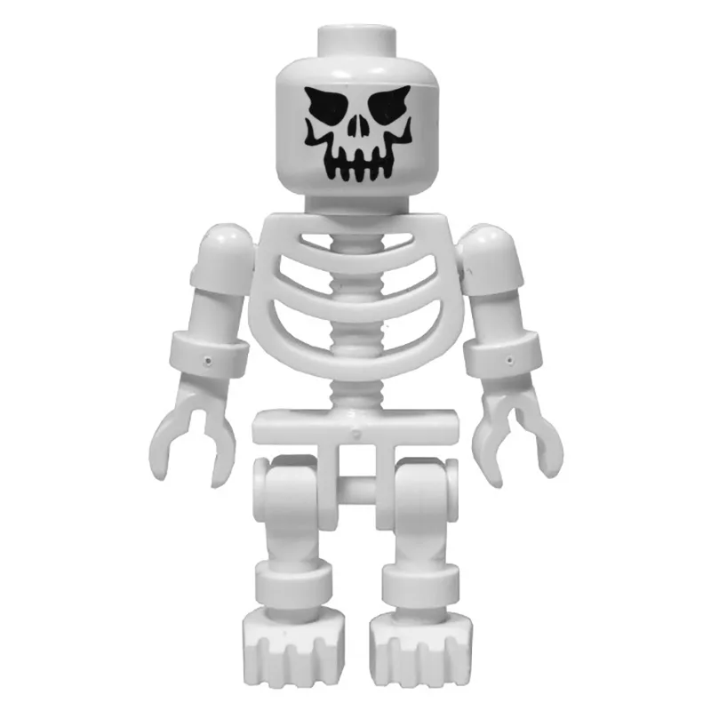 Skeleton, Evil Face, Ball Joint Arms — dans quels sets LEGO ? (fig-002250) | Brick Broker