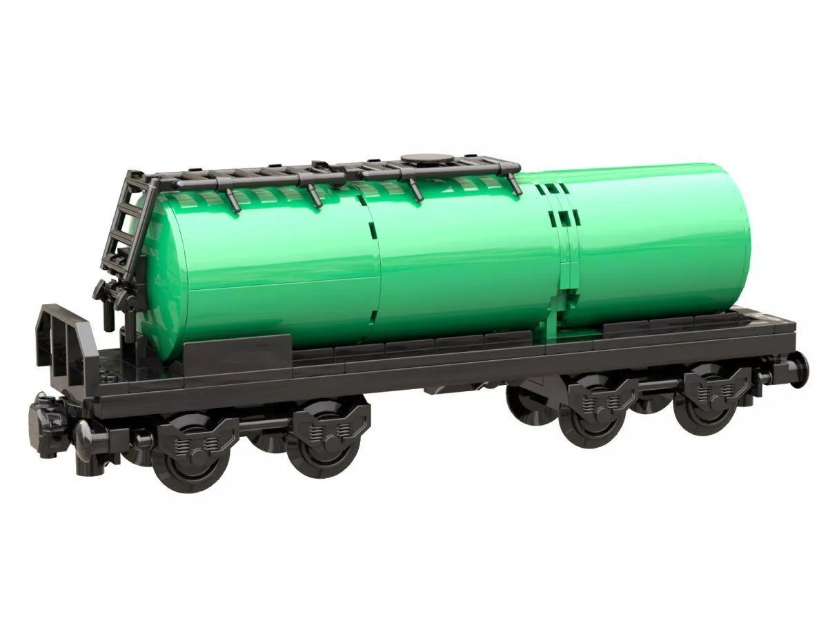 BlueBrixx Wagon-citerne standard vert (BB-104730) - prix | Brick Broker
