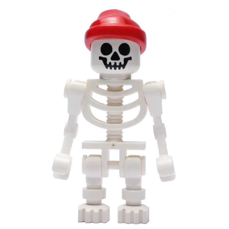 Skeleton, Standard Face, Red Bandana Hat, Ben… — minifigurine LEGO | Brick Broker