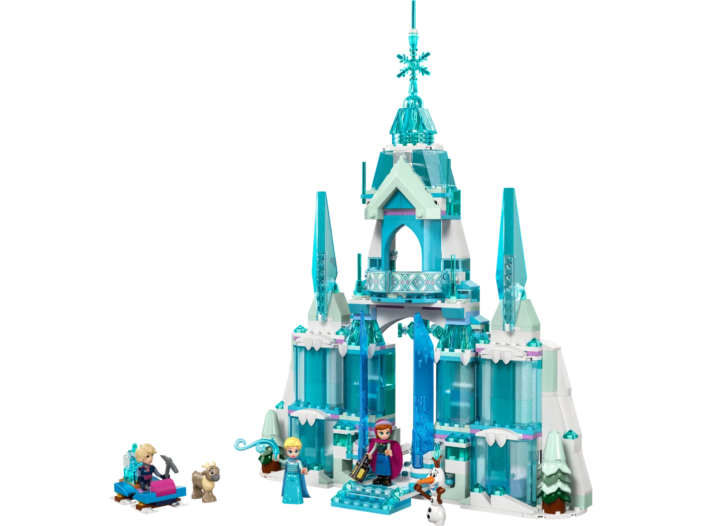 LEGO 43244 Le palais de glace d'Elsa - prix | Brick Broker