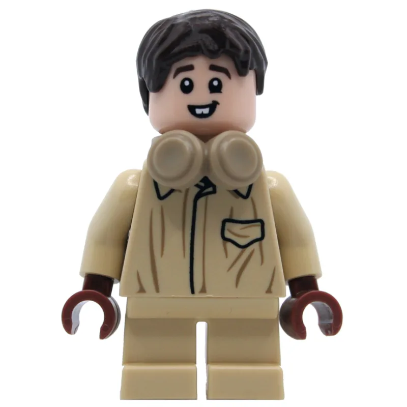 Neville Longbottom, Tan Shirt, Headphones, Sh… — minifigurine LEGO | Brick Broker