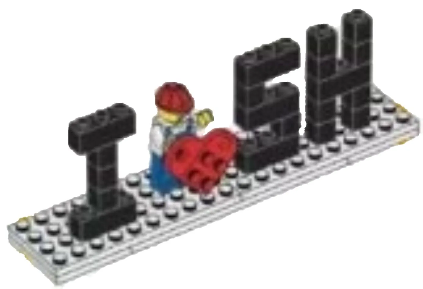 LEGO Panneau "J'aime Shanghai" (SHANGHAI-1) - prix | Brick Broker