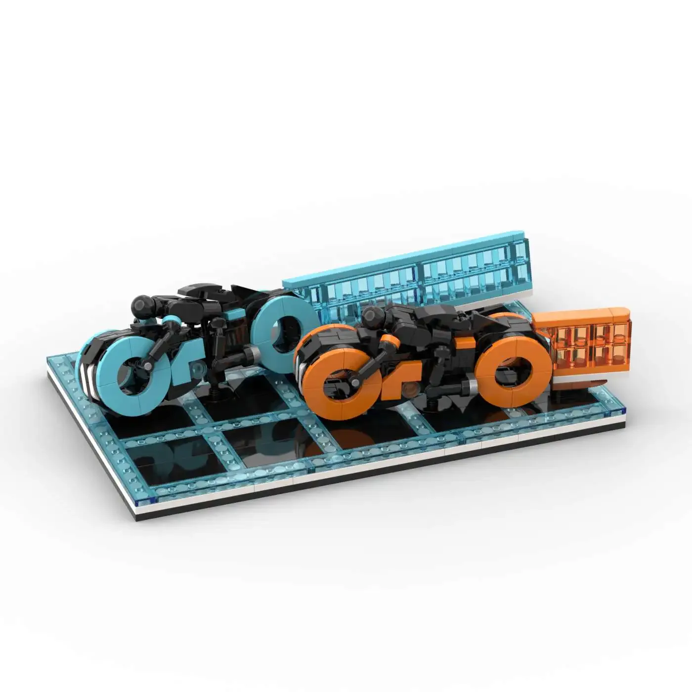 BlueBrixx Duel de motos lumineuses (BB-110198) - prix | Brick Broker